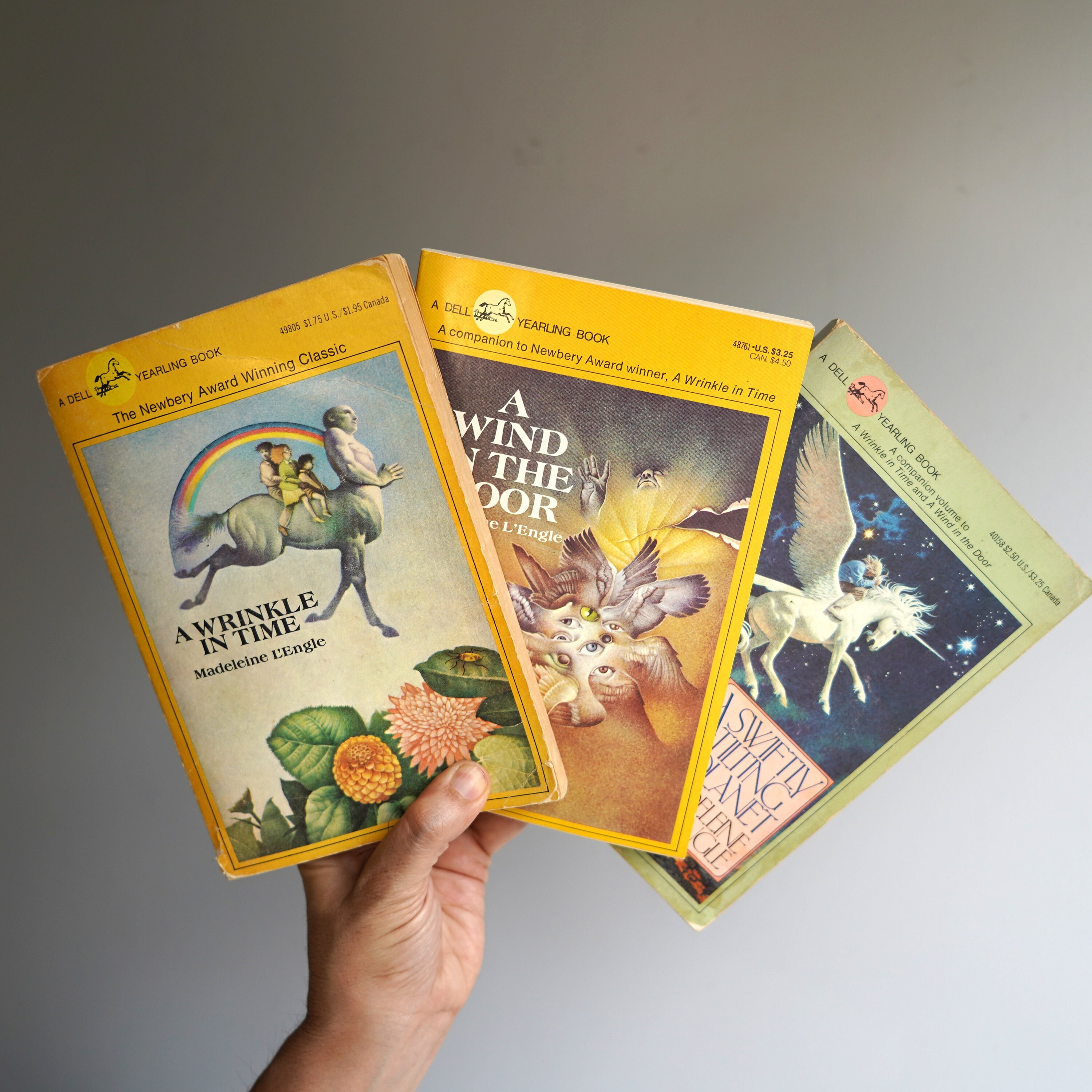1974 Edition Set Of 3 Wrinkle In Time By Etsy