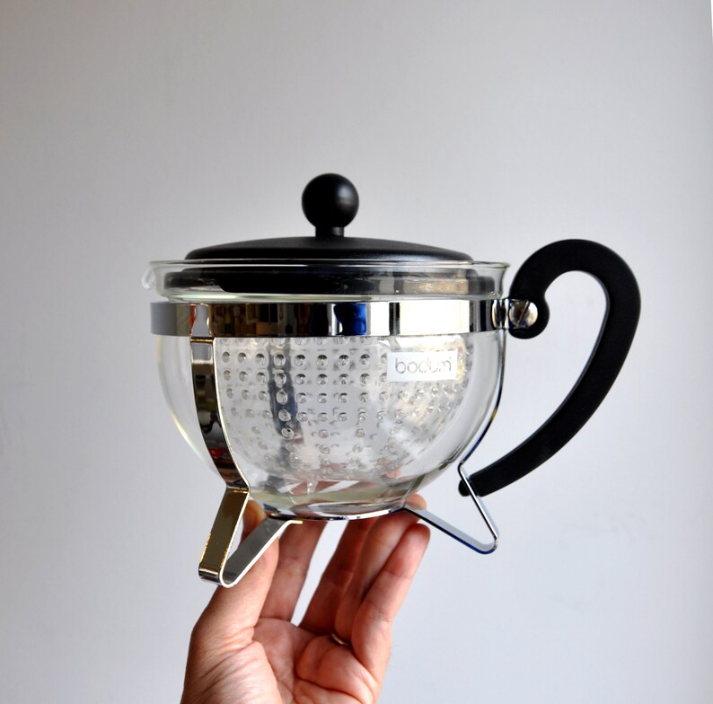 Jorgensen Bodum Chambord Teapot design C Made in Switzerland