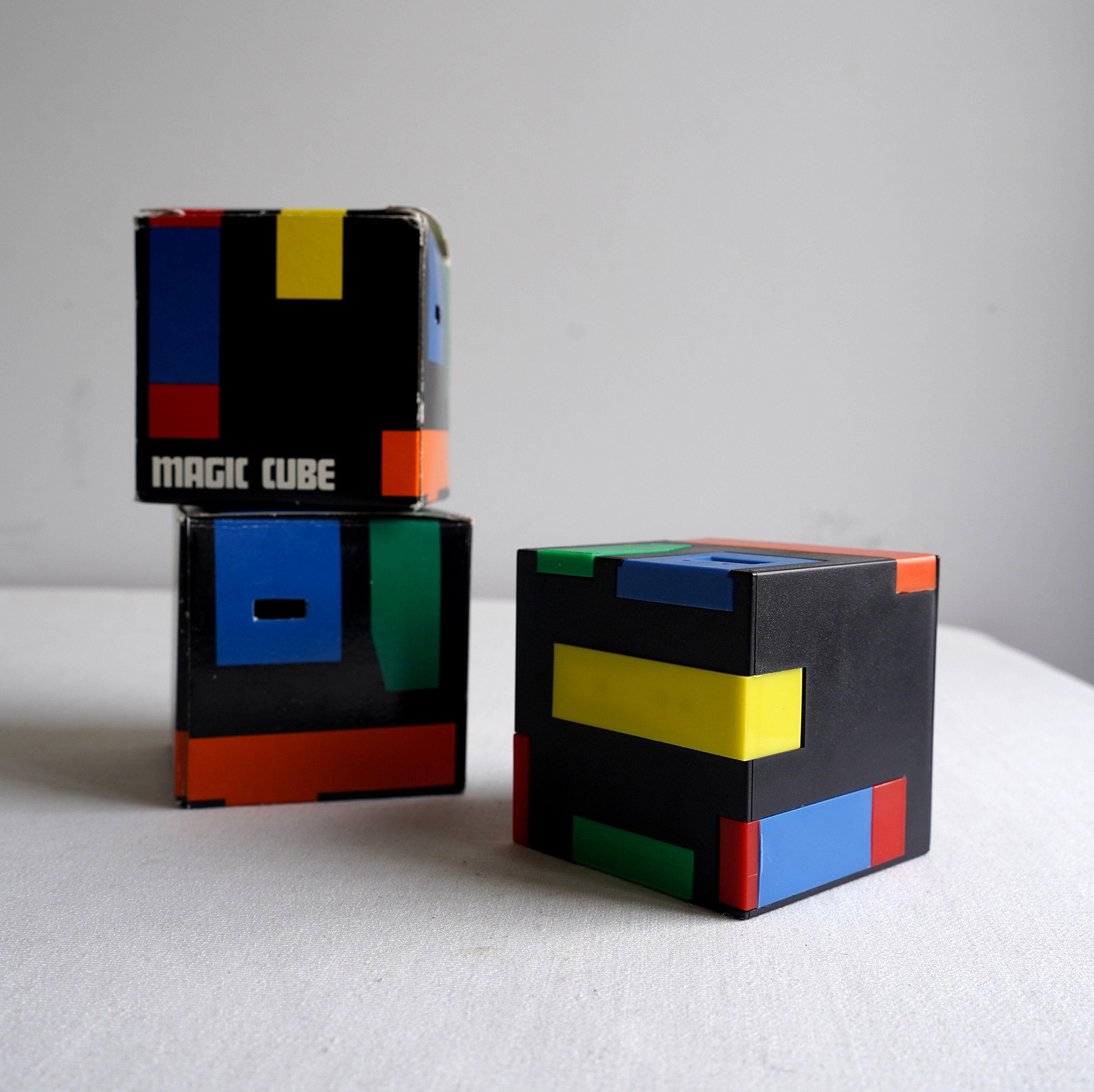 珠代ガレキ　Magic cube focus on GK NIB Magic Cube Architect George Matsumoto Memphis Style Postmodern