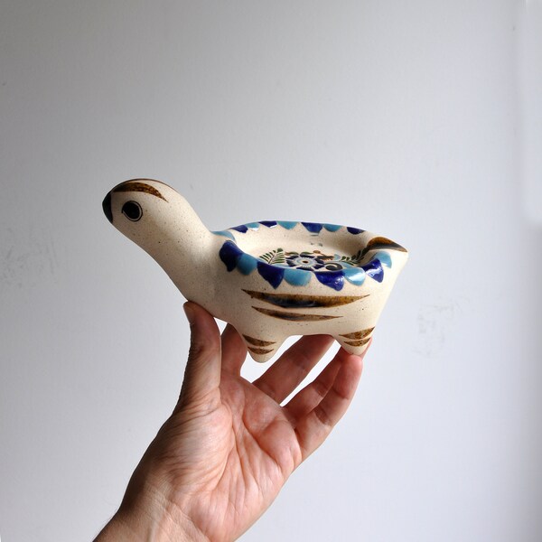 Cerámica Tonala - Cenicero Animal Tortuga - Hecho en México