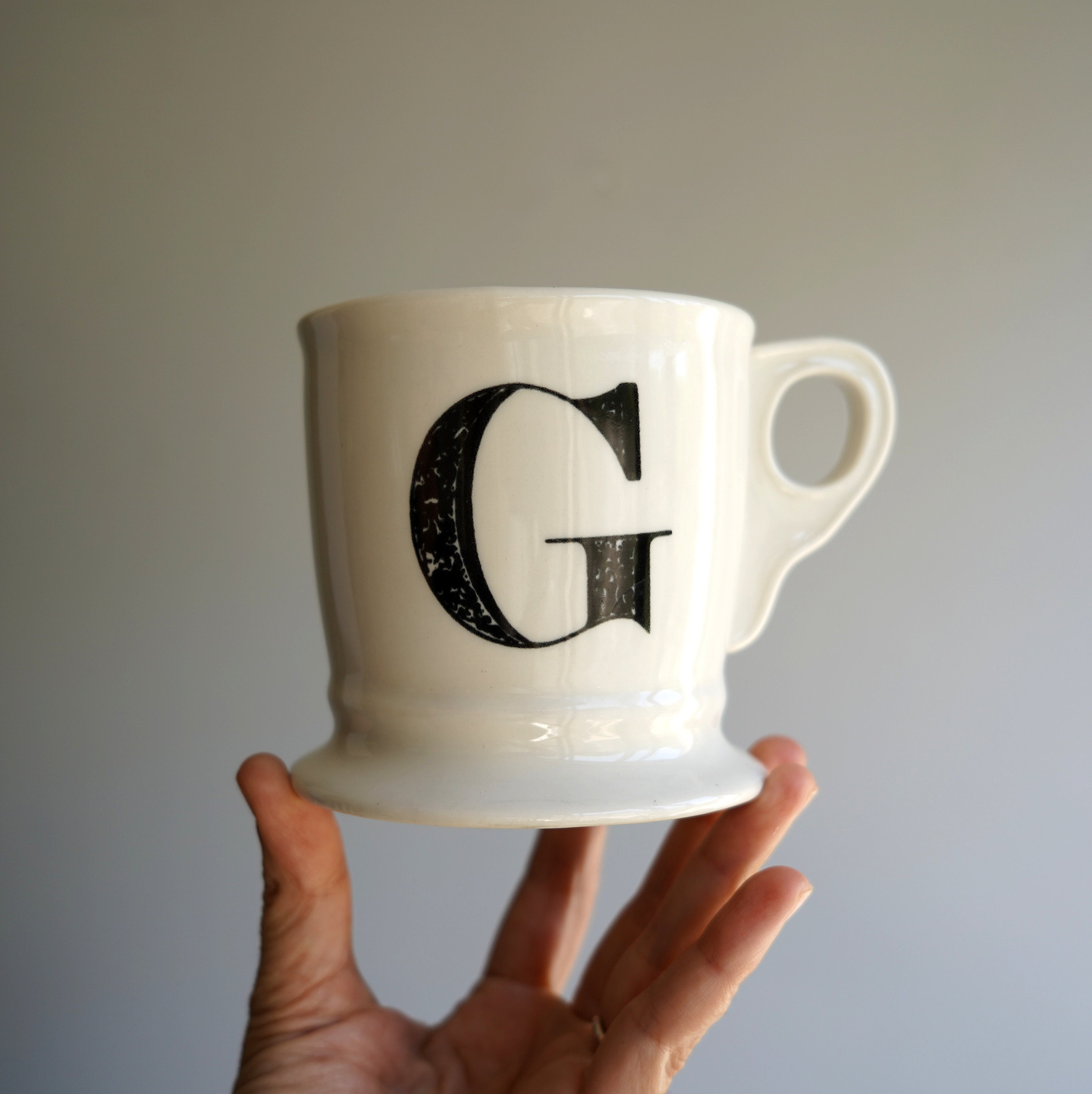 Anthropologie Monogram Mugs Choice 