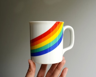 Retro 1980s Rainbow Mug