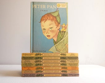 Set (8) Dandelion Library 1963 Hardcover Books - Printed in USA