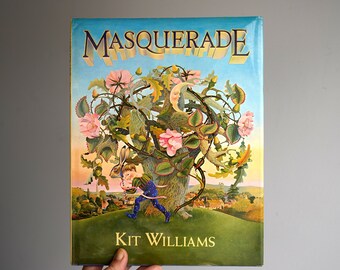 1st Ed 3rd Print Kit Williams' Treasure Hunt Masquerade - Dust jacket Hardcover Book