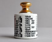 Fornasetti Paperweight - There is a Measure in all Things - Made in Italy