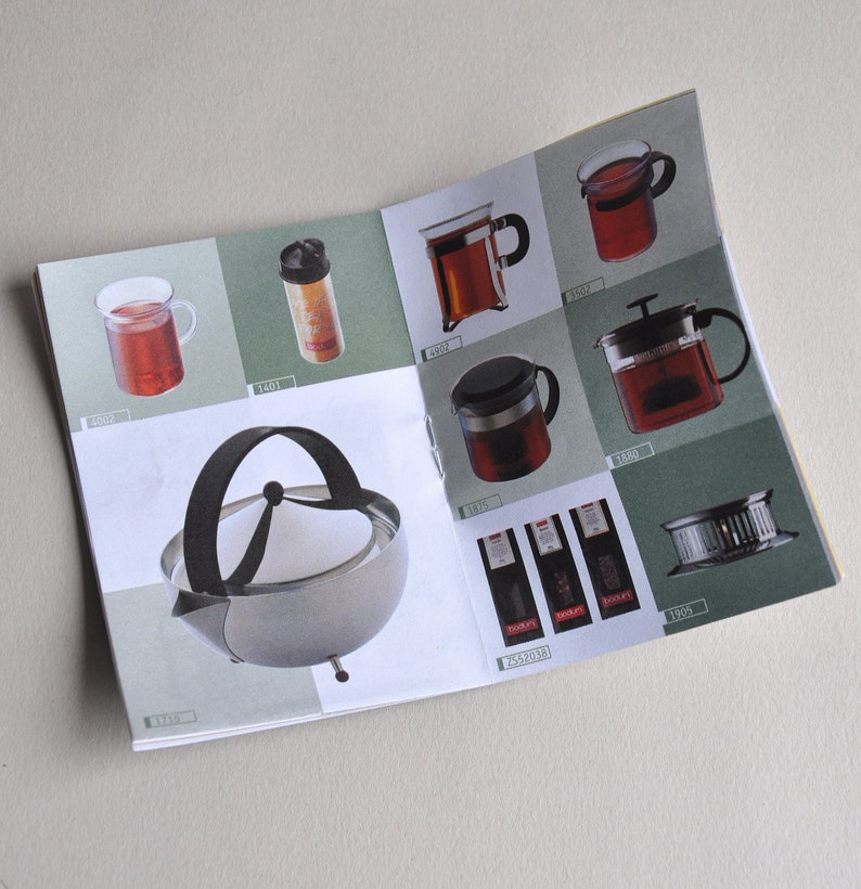 Jorgensen Bodum Chambord Teapot design C Made in Switzerland