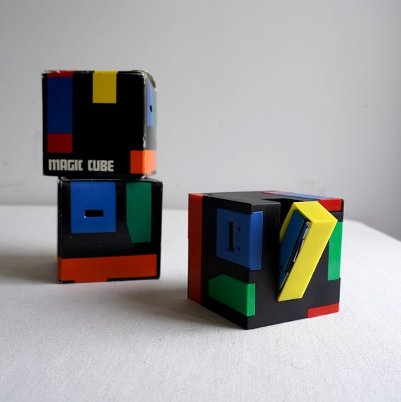 NIB Magic Cube Architect George Matsumoto Memphis Style Postmodern