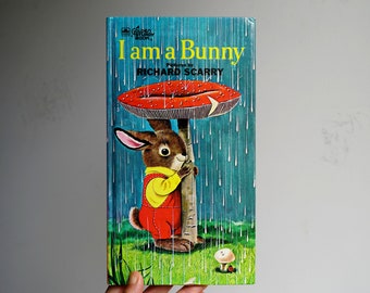 Vintage Richard Scarry "I am a Bunny" A Golden Sturdy Book