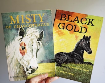 CHOICE: 1972 Edition Marguerite Henry "Misty | Black Gold" Book