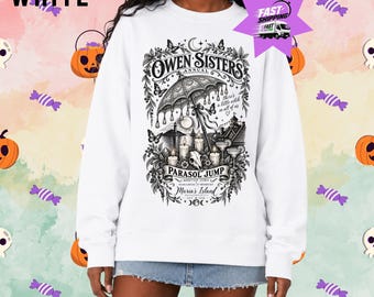 Owens Sisters Annual Parasol Jump Shirt, Witchy Lighthouse Graphic Tee, Gothic Parasol Sweatshirt, Massachusetts Witch Gift, Witchy Gift