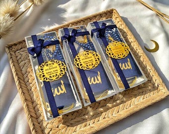 Mini Quran & Tasbeeh Gift Box: Islamic Wedding, Eid, Ramadan Favor