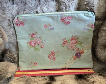 Handgenähte Große Kosmetiktasche