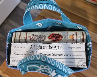 Gesteppte Bandana Bibel / Buch Tote