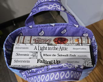 Gesteppte Bandana Buch/Bibel Tasche