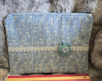 Handgenähte Große Kosmetiktasche