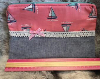 Handgemachte Mittelgroße Kosmetiktasche