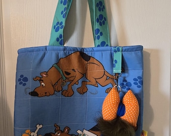 Upcycled Vintage Scooby Doo Tragetasche