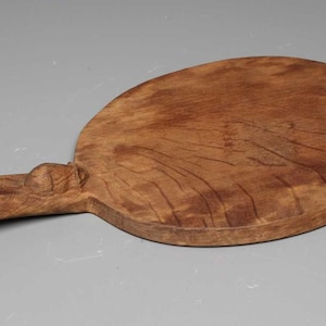 Vintage Mouseman Oak Cheeseboard, Hand Carved Yorkshire Charcuterie Board