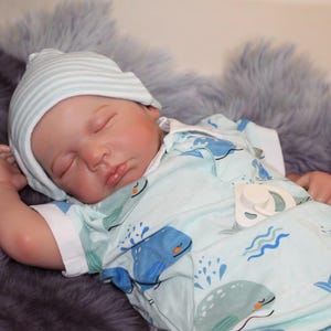 20-inch Lifelike Therapy Reborn Baby Doll – Weighted, Vinyl Limbs, Magnetic Pacifier, Realistic Features, Therapeutic & Collectible Doll