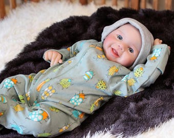 Weighted Reborn Baby Doll: 18-inch Soft Vinyl, Realistic Newborn