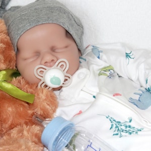 18 Inch Realistic Silicone Baby Doll – Full Body Platinum Silicone Reborn – 6.8 lb Weighted Lifelike Boy or Girl Collectible Doll