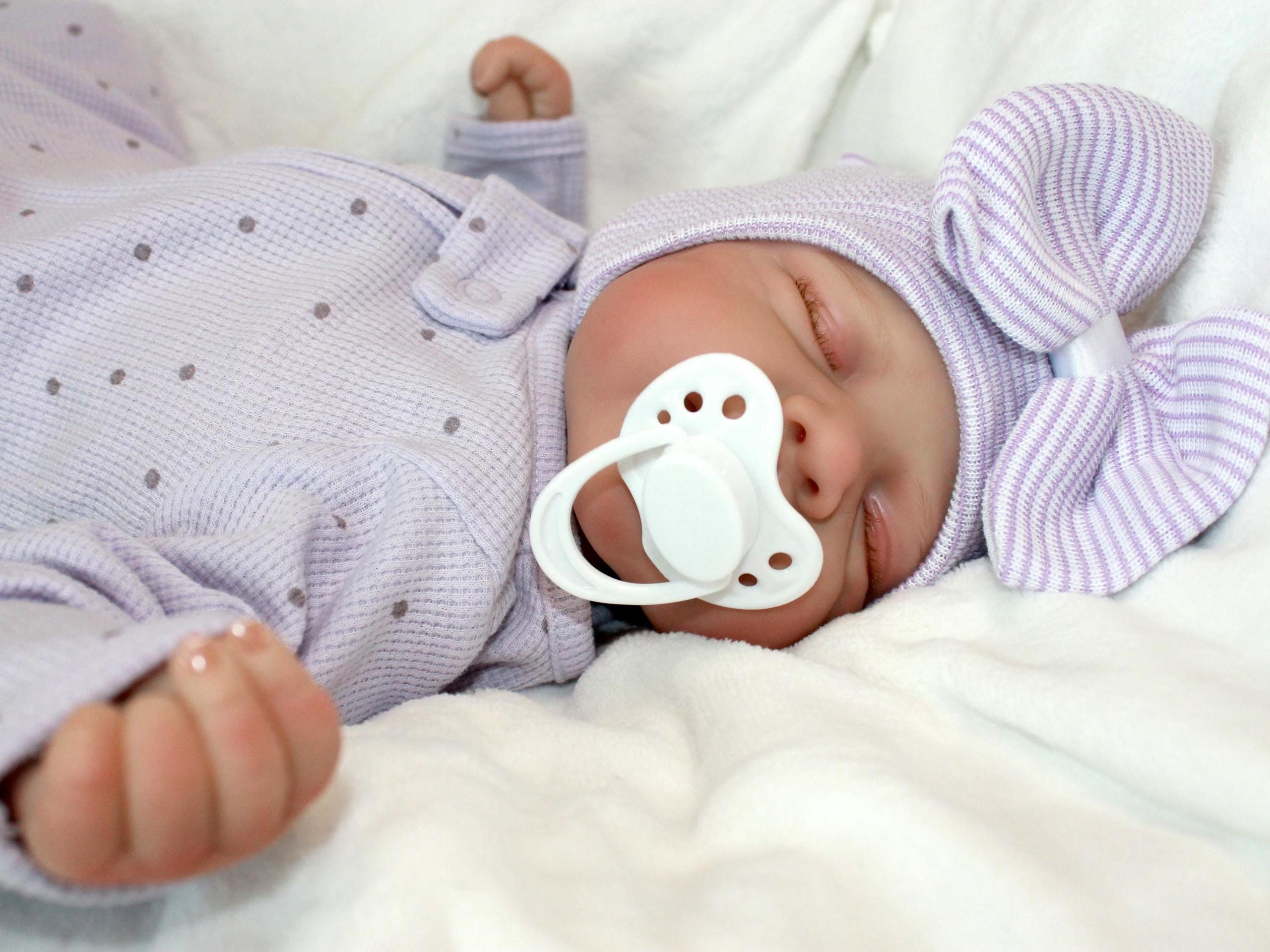 Reborn Lifelike Baby Doll: 18-inch Weighted Vinyl Newborn - Etsy