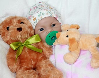 Realistic 17" Silicone Reborn Baby Doll: Weighted Newborn with Outfit