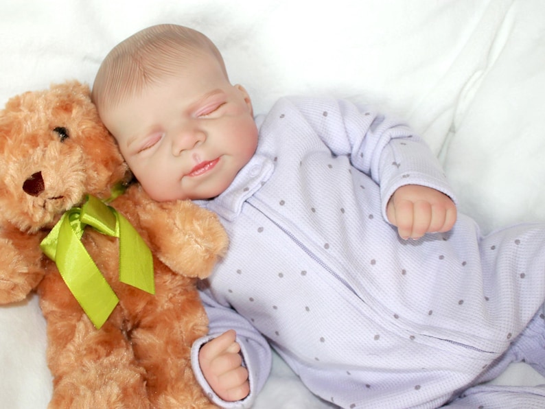 Reborn Lifelike Baby Doll: 18-inch Weighted Vinyl Newborn - Etsy