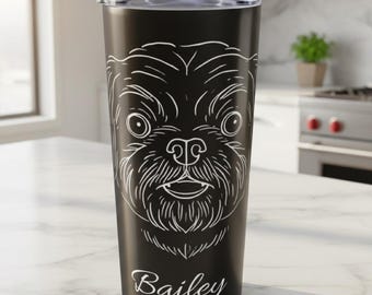 Custom Shih Tzu Tumbler 20oz • Personalized Gift