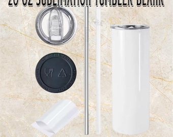 2o oz sublimation tumbler