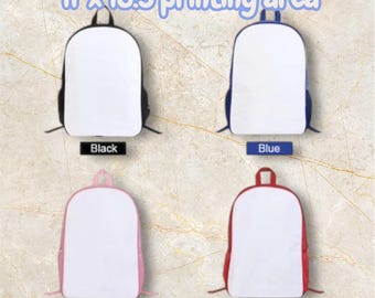 Sublimation blank backpack
