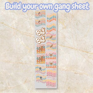 Build your own gang sheet!