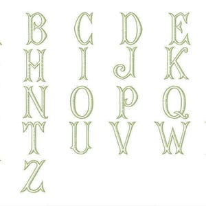 Baroque Monogrammed Cocktail Napkins, Set of 4, Embroidered Linen Cocktail Cloth Napkins image 10