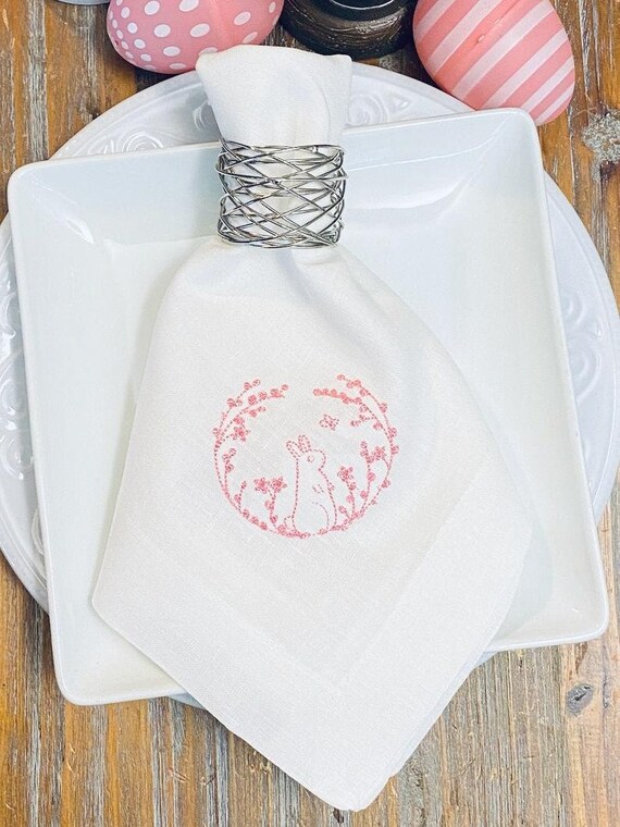 Silver Napkin Rings Set of 6 Wire silver napkins rings Etsy