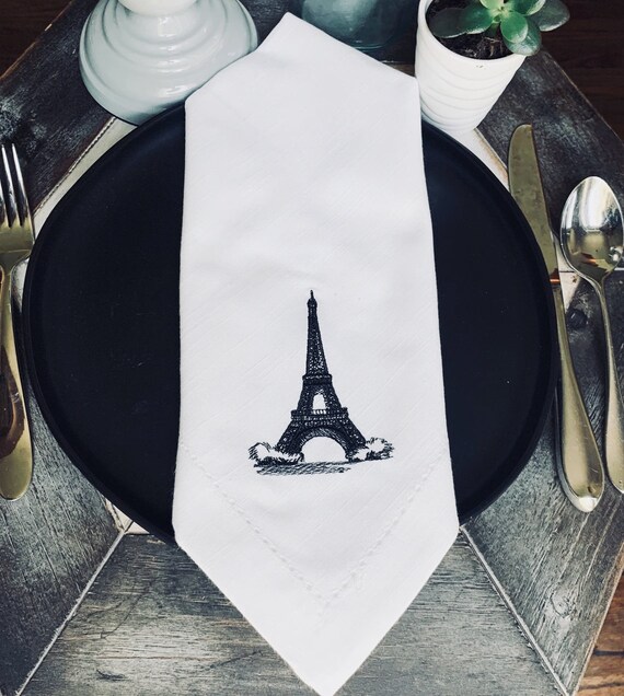 Eiffel tower store napkin holder