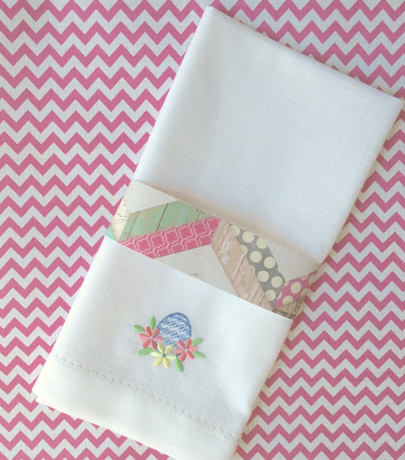 Egg Easter Cloth Napkins Set of 4 Easter Napkins Easter Etsy