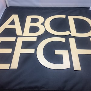 Letras de cartón de 10 ", grandes, personalizadas, pintadas, artesanía de diez pulgadas, proyecto escolar DIY, aprendizaje, aula, álbum de recortes, decoración de pared, cartel de cartel