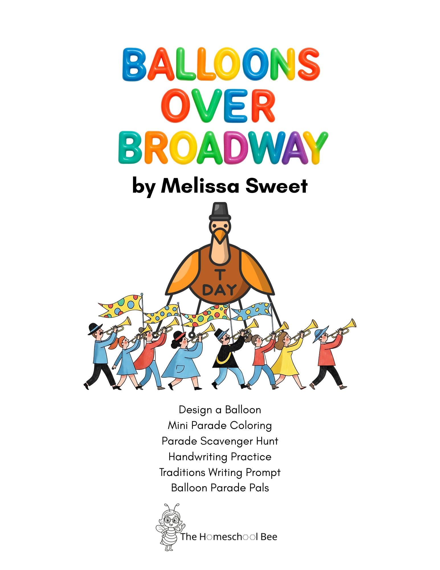 Balloons Over Broadway: Thanksgiving Unit Study - Etsy