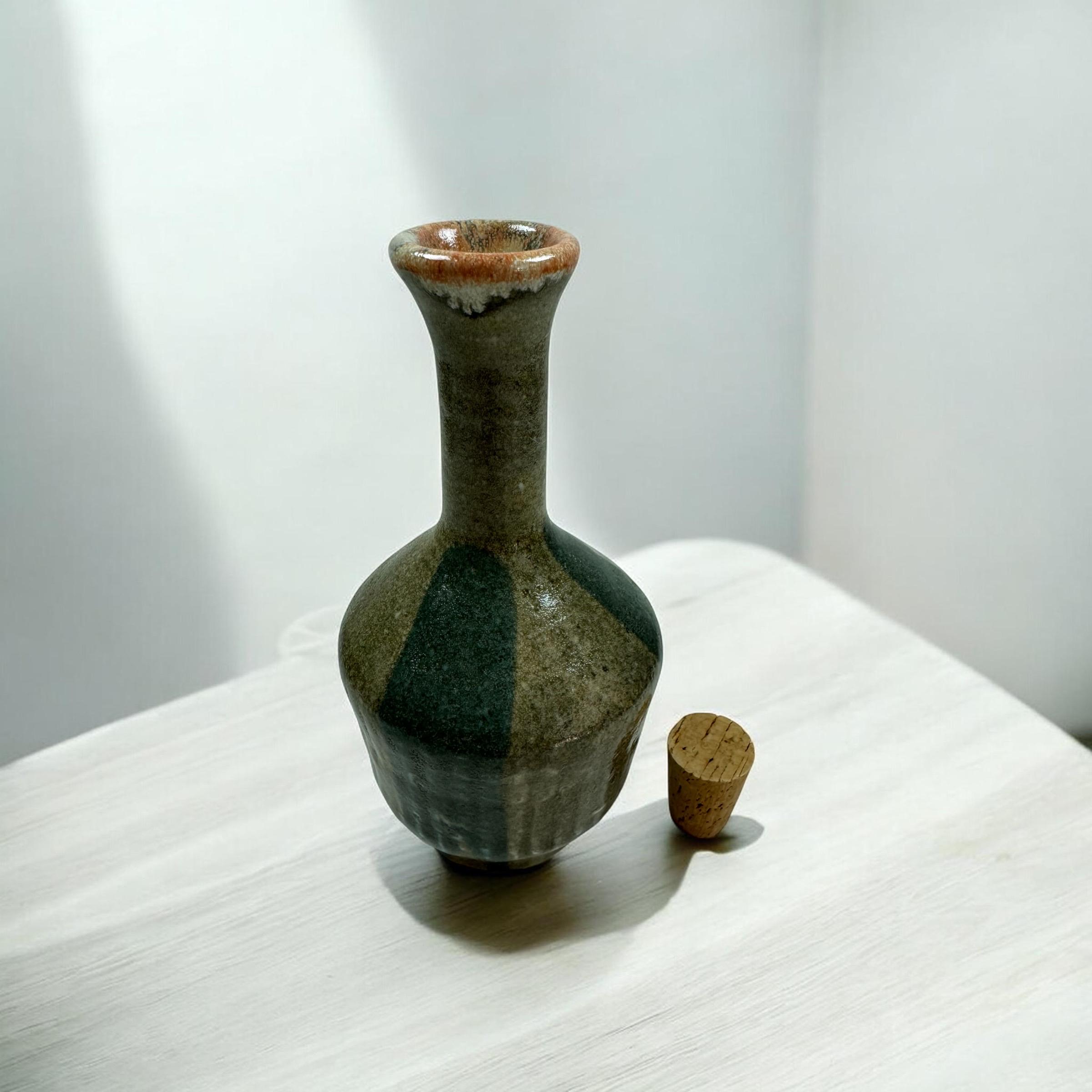 Handmade Ceramic Vase Earth Tone Pottery, Sculptural Home Decor