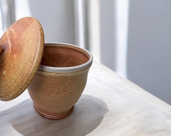 Hearthglow Lidded Jar