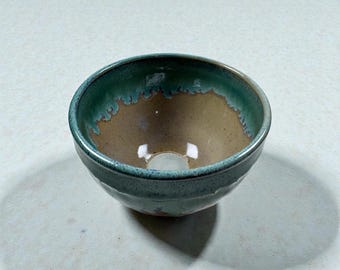 Handmade Stoneware Planter - Coastal Style Ceramic Plant Pot