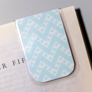 Magnetic Bookmark, Chevron Gift, Chevron Bookmark, Easter Basket Gift, Gifts For Mom, Mother&#39;s Day Gift, Gifts Under 5, Gifts For Teachers