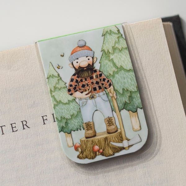 Lumberjack Gifts, Magnetic Bookmark, Woodsman, Gifts For Mom, Valentines Day Gifts, Easter Basket, Gifts Under 5, Fathers Day, Mothers Day