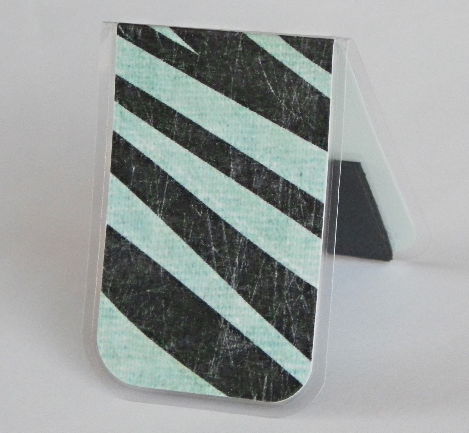 Bookmark Magnetic Laminated Zebra Grunge Zebra Bookmark | Etsy