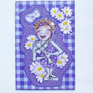 FAITH WORSHIP GALS Tecido Roxo Cartão Postal Cartão de Estudo da Bíblia Presente Mãe Sua Amiga Parente Ela Galpão Obrigado Presente RoomDecor Conjunto de moldura em cavalete 4x6