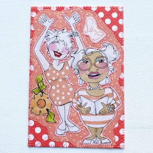 FAITH SING GALS Tecido Cartão Postal Cartão de Estudo da Bíblia Presente Mãe Sua Amiga Parente Ela Galpão Presente Obrigado Presente Decoração de Quarto Conjunto de moldura em cavalete 4x6