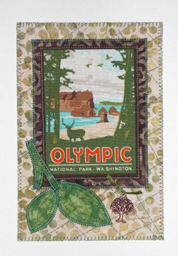 Olympic National Park Card Postcard Birthday Her Him Friend - Wish You Were Here Room Decor Olympic National Park Card Postcard Birthday Her Him Friend - Wish You Were Here Room Decor