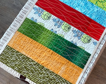 Marimekko Patchwork Table Runner – Quilted Cotton Scandinavian