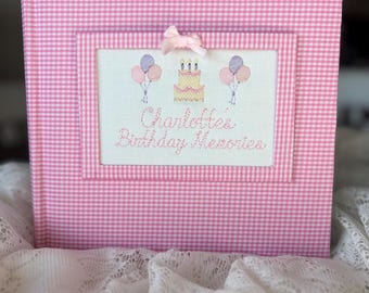 Birthday Photo Album Keepsake