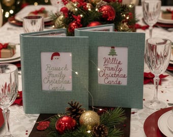 Custom Personalized Christmas Card Keepsake